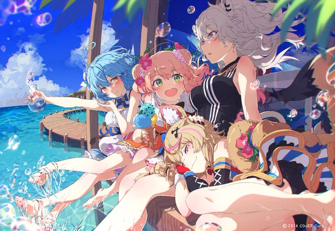 ホロライブさんに寄稿させていただきました🌊C99にて販売です🗓️→https://t.co/lJ874TwYbP
#SR_hololive #C99 