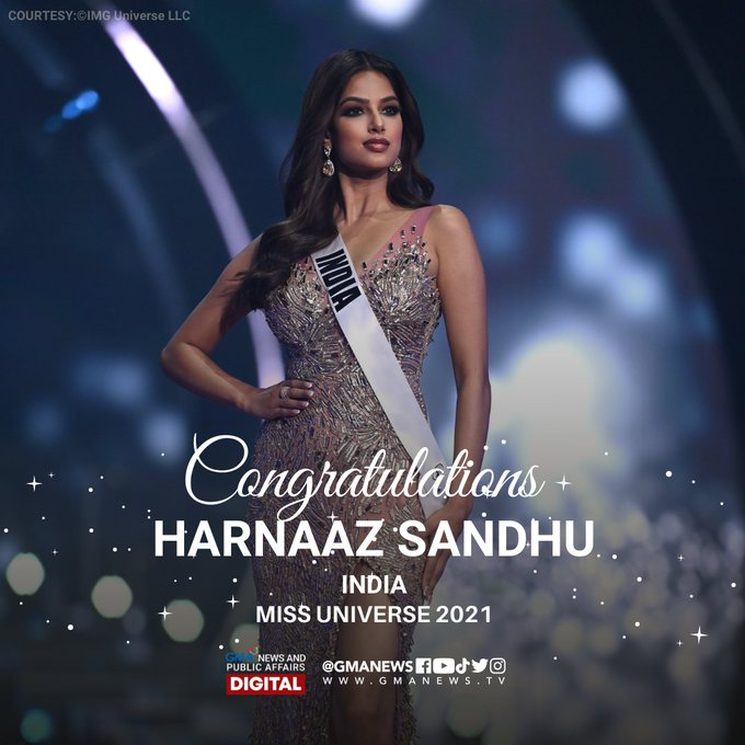 DesignIndian's tweet photo. Miss Universe India - Harnaaz Sandhu https://t.co/QK9pnMPNMa