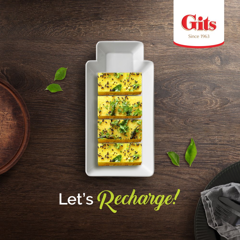 Gitsfood's tweet image. Offer yourself an energy boost with some delicious evening munchies. Shop now for Gits’ Instant Khaman Dhokla Mix to make this treat in minutes.😋❤ 

#GitsFood #InstantMixes #SnackMixes #KhamanDhokla