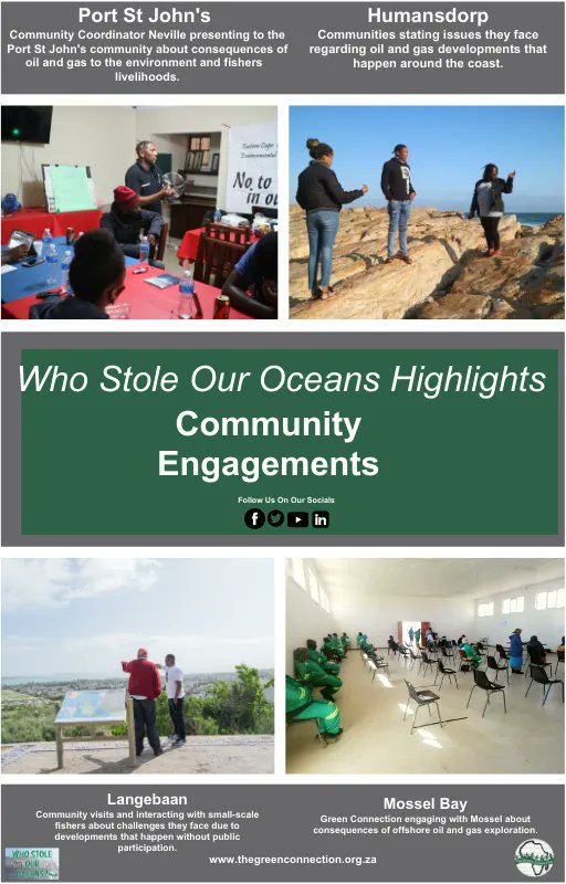 TheGreenConnect's tweet photo. A summary of the Who Stole Our Oceans campaign with our Outreach Coordinator Van Rooy addressing challenges of offshore oil and gas exploration coastal communities are experiencing.
#WhoStoleOurOceans #SmallScaleFishersMatter https://t.co/gcaV5VVvYl