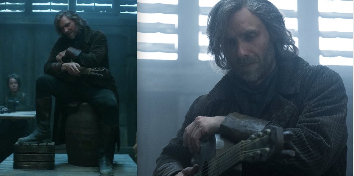 dinaregine's tweet photo. Well, I think next time I go to a bar, I'd like that smokey voiced, Tom Waits-esque #Gleeman to serenade me while I have a cocktail with my pals 🥃... just sayin...
lovin' this show 🖤
#WheelOfTime #ThomMerrilin #AlexandreWillaume https://t.co/D1BfxuECtG