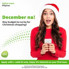 OPilipinas's tweet photo. December na, simulan na ang Christmas shopping ng maaga kasama ang OLP 😉
----
To apply for your first loan, download the OLP app now https://t.co/9qjYf0yrnB
or visit https://t.co/933YVxcXSH
----
Online Loans Pilipinas Financing Inc.  
SEC Registration No CS201726430, CA No 1181 https://t.co/JiKl7UyUPJ