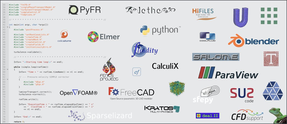 LubosPirkl's tweet image. Did you know there are hundreds of open-source codes for CAE out there? At CFDSUPPORT, we&apos;ve created a list of the most significant open sources for scientific computing. We regularly update it.
cfdsupport.com/cae-open-sourc…

#realengineering #Simulation #CAE #CFD #FEA #FSI
