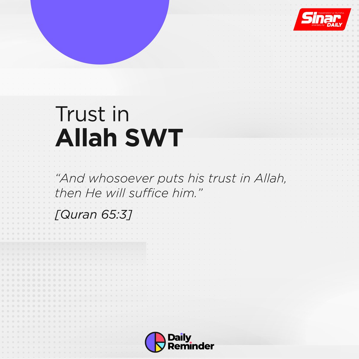 sinardailymy's tweet image. Here are five #Islamictips on how to live a happy life based on the #Quran and #hadith. 

[Source: @deenandchai]

#DailyReminder #WeAreTransparentWeAreTruthful #muslimguide #quranquotes #sunnahreminders