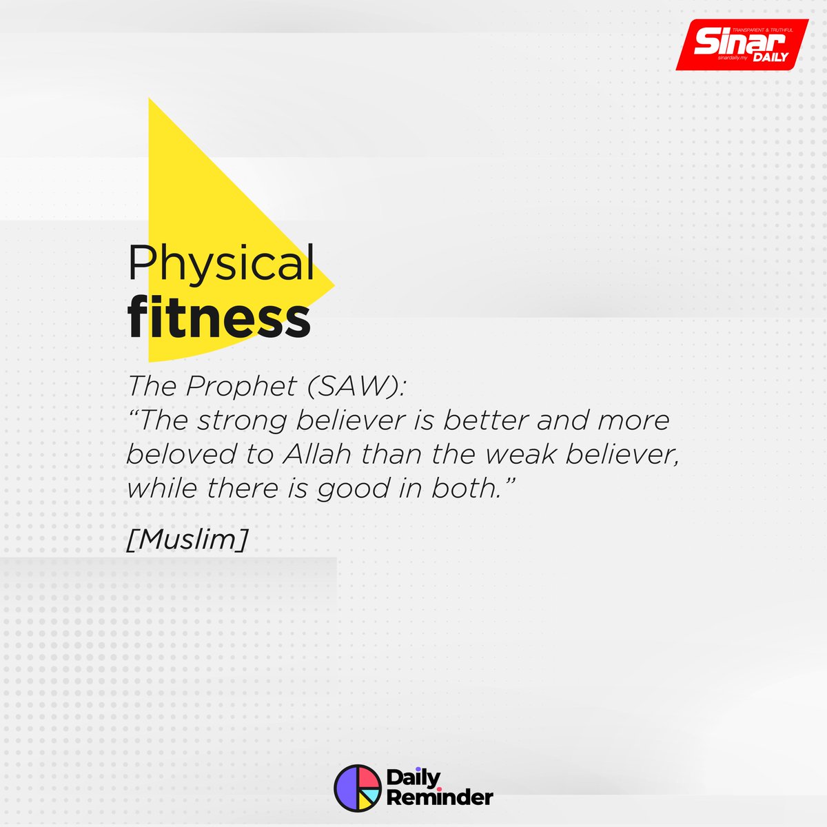 sinardailymy's tweet image. Here are five #Islamictips on how to live a happy life based on the #Quran and #hadith. 

[Source: @deenandchai]

#DailyReminder #WeAreTransparentWeAreTruthful #muslimguide #quranquotes #sunnahreminders