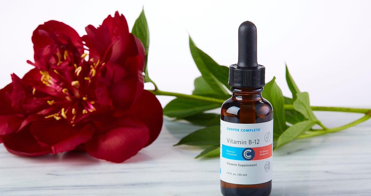 CooperAerobics's tweet photo. Are you B12 deficient? @NIH has found up to 15% of Americans are lacking in #B12. This #vitamin is essential for metabolism, formation of red blood cells &amp; maintenance of the central nervous system. Read about B12 deficiency: https://t.co/0zUyJa0vS4. #coopercomplete #worldB12day https://t.co/TdXvmdjRGq