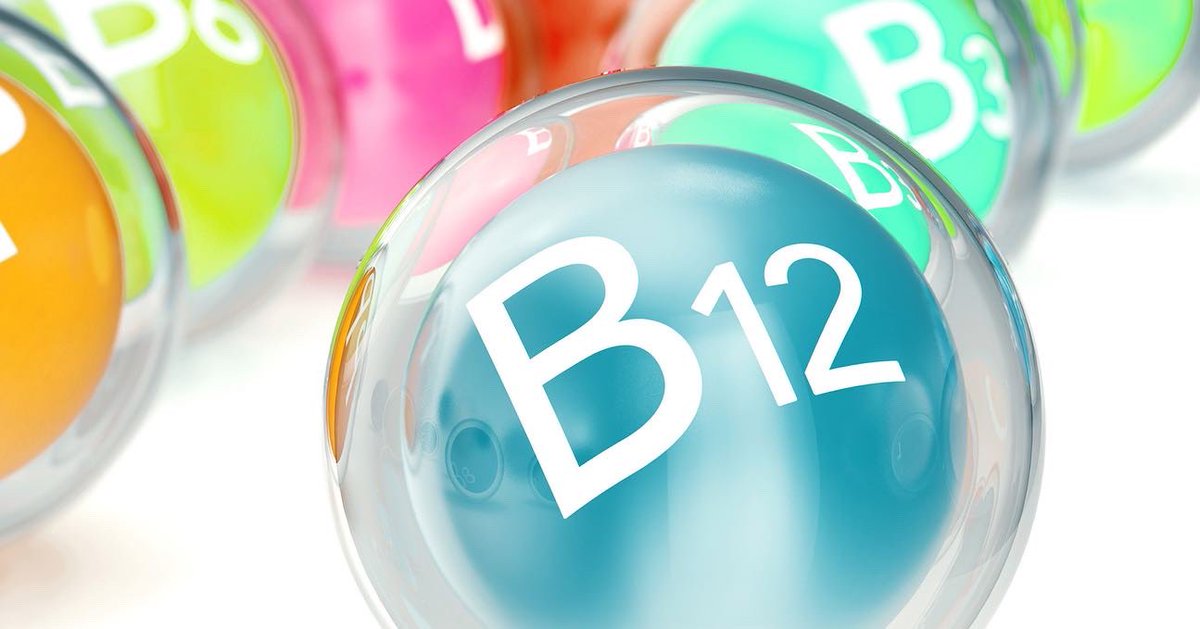 CooperAerobics's tweet photo. Are you B12 deficient? @NIH has found up to 15% of Americans are lacking in #B12. This #vitamin is essential for metabolism, formation of red blood cells &amp; maintenance of the central nervous system. Read about B12 deficiency: https://t.co/0zUyJa0vS4. #coopercomplete #worldB12day https://t.co/TdXvmdjRGq