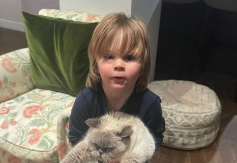 #GordonRamsay shares funny snap of lookalike son Oscar, 2, 'walking' family cat

https://t.co/E9WVTj8Y4Q https://t.co/aOcIakkEos
