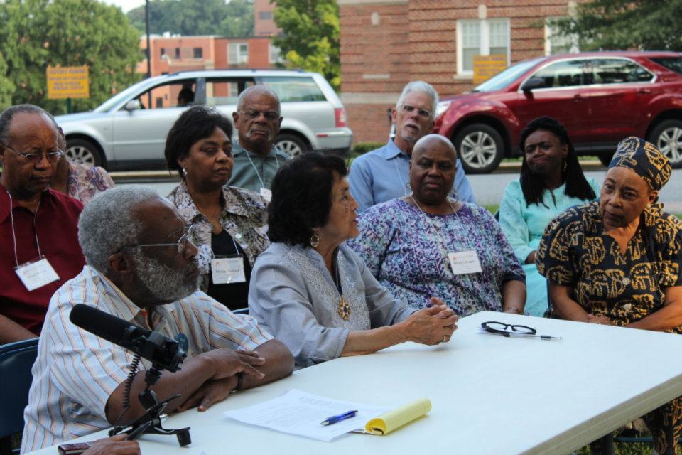 Alyzza_May's tweet photo. The National Council of Elders is raising funds for a podcast they're producing #TheNerve Conversations with Mvmt Elders, support their @Kickstarter today!!!

https://t.co/wRH4mAj3EH https://t.co/PUWZ9ywSHS