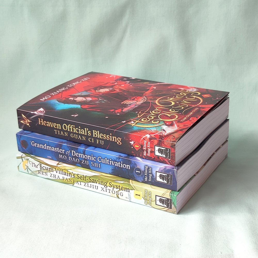 whataguandao's tweet photo. 🎄Holiday MXTX Giveaway🎄
✨MXTX NOVEL VOL 1 OF WINNERS CHOICE✨

💫one winner 
💫retweet and follow to enter
💫must have dms open and be willing to share your email and address with me so I can send you your book!
💫giveaway will end Dec 15, 13:00 CST (GMT-6)

MORE BELOW ⬇️ https://t.co/JQYwKZ4rJI