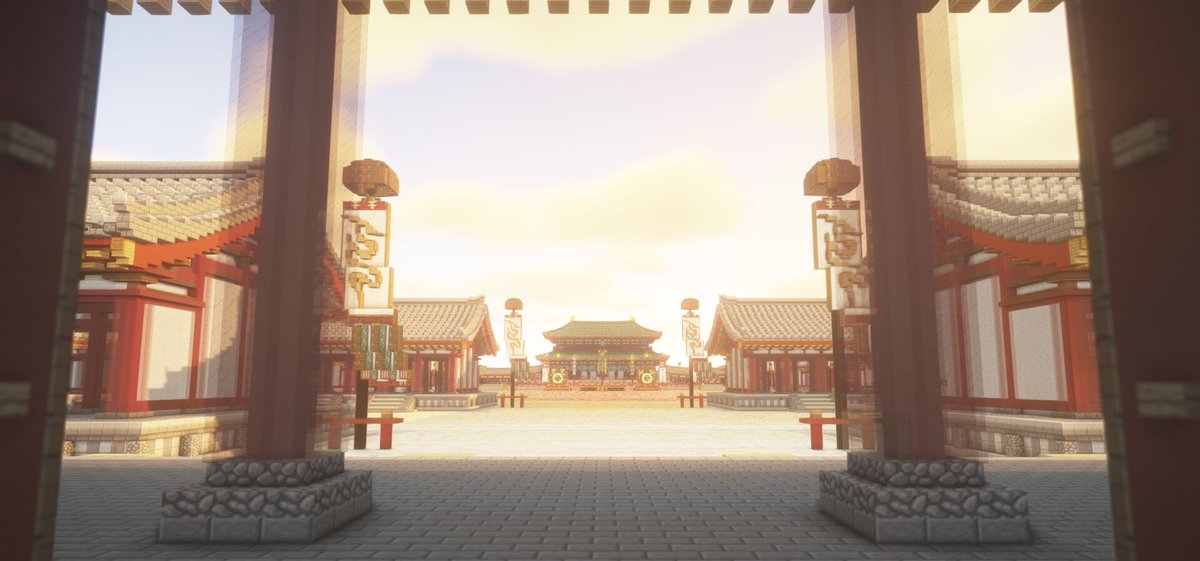 平安京！——朝堂院！！！

#京都 #平安神宮
#Minecraft 
#minecraft建築コミュ