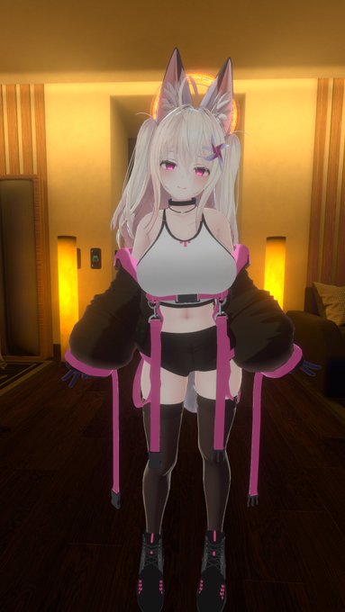 うちのかわいいVRchatアバターちゃんです 