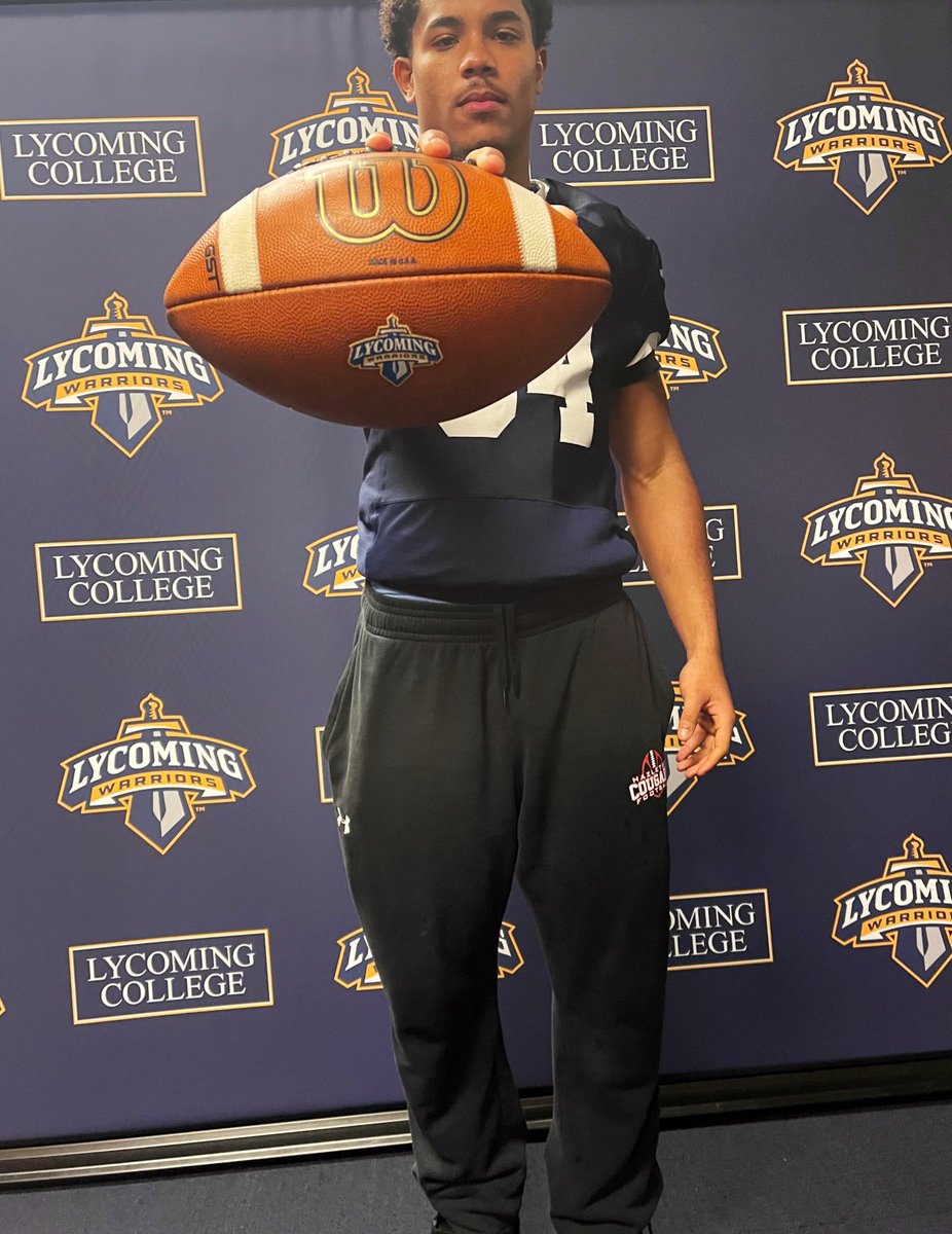 AbreuRa1mon's tweet photo. Very Grateful to be able to visit The @LycomingCollege Yesterday‼️ @WarriorsFBall @LycoWise Thank you to all the Coaches and Staff for making it possible!🗡⚪️🟡 @HAHS_COUGARS_FB 
@NEPANation 
@PaFootballNews https://t.co/LGQcYmjMWR