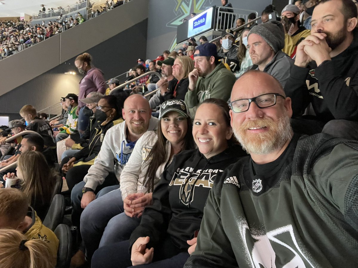Ohhhhh what a Knight!!#vegasborn #goknightsgo #ThanksBruce
