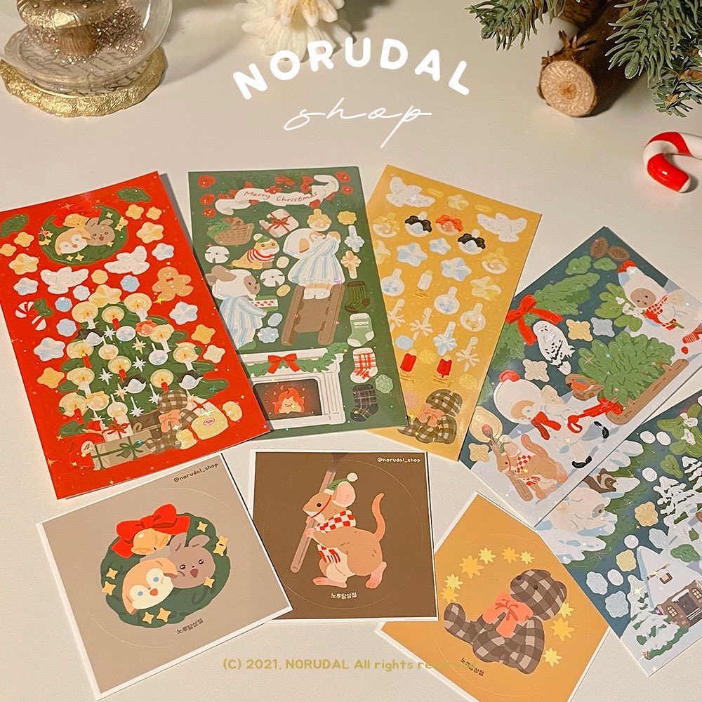 norudal_shop's tweet photo. 곧 크리스마스니까 선물 드리께요🎁 
리트윗하신 분들 중 5분 추첨해서 노루달상점 크리스마스 올패키지(1번사진구성) 보내드립니다. 상품에 관한 자세한 사항은 인용 참고해주세요.

당첨자 발표는 16일 목요일/비계, 광고계정은 참여가 어렵습니다. https://t.co/4ZUZAKb1HV