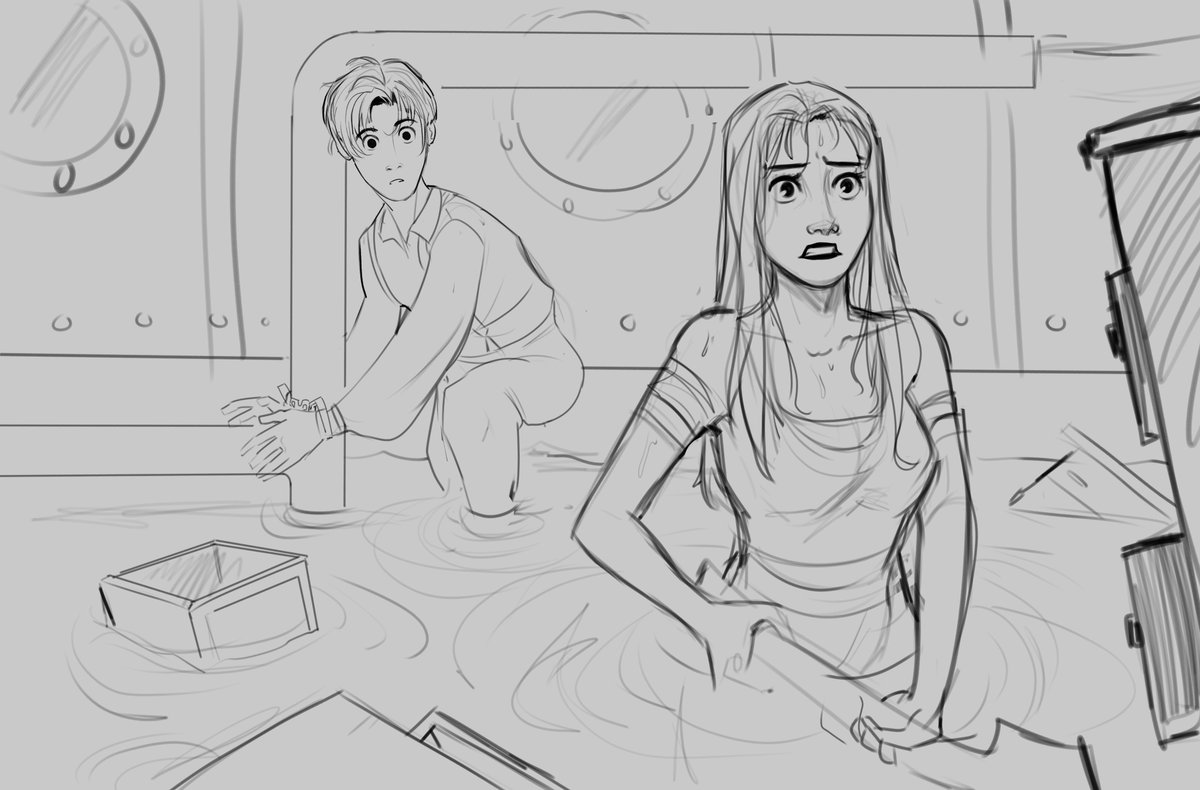 nasirgan's tweet photo. Hoy estuve en directo dibujando una escena de una de mis películas favoritas. También quise practicar un estilo más cartoon. ¿Adivináis la peli? 😌 https://t.co/yr1kU6Co3q