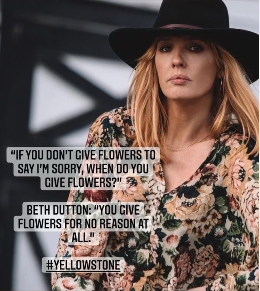 FlwerPwerDaily's tweet photo. @yellowstone @bethdutton fierce and feminine - speaking truth @flowerpowerdaily https://t.co/bcEREBd0H2