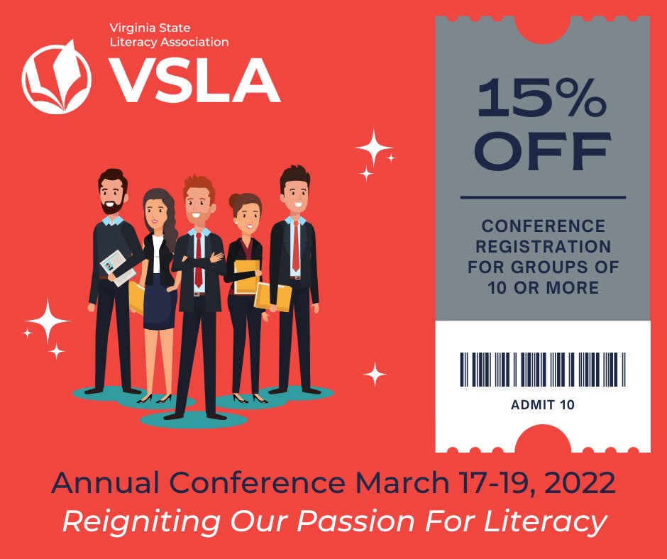 Virginia State Literacy Association tweet media