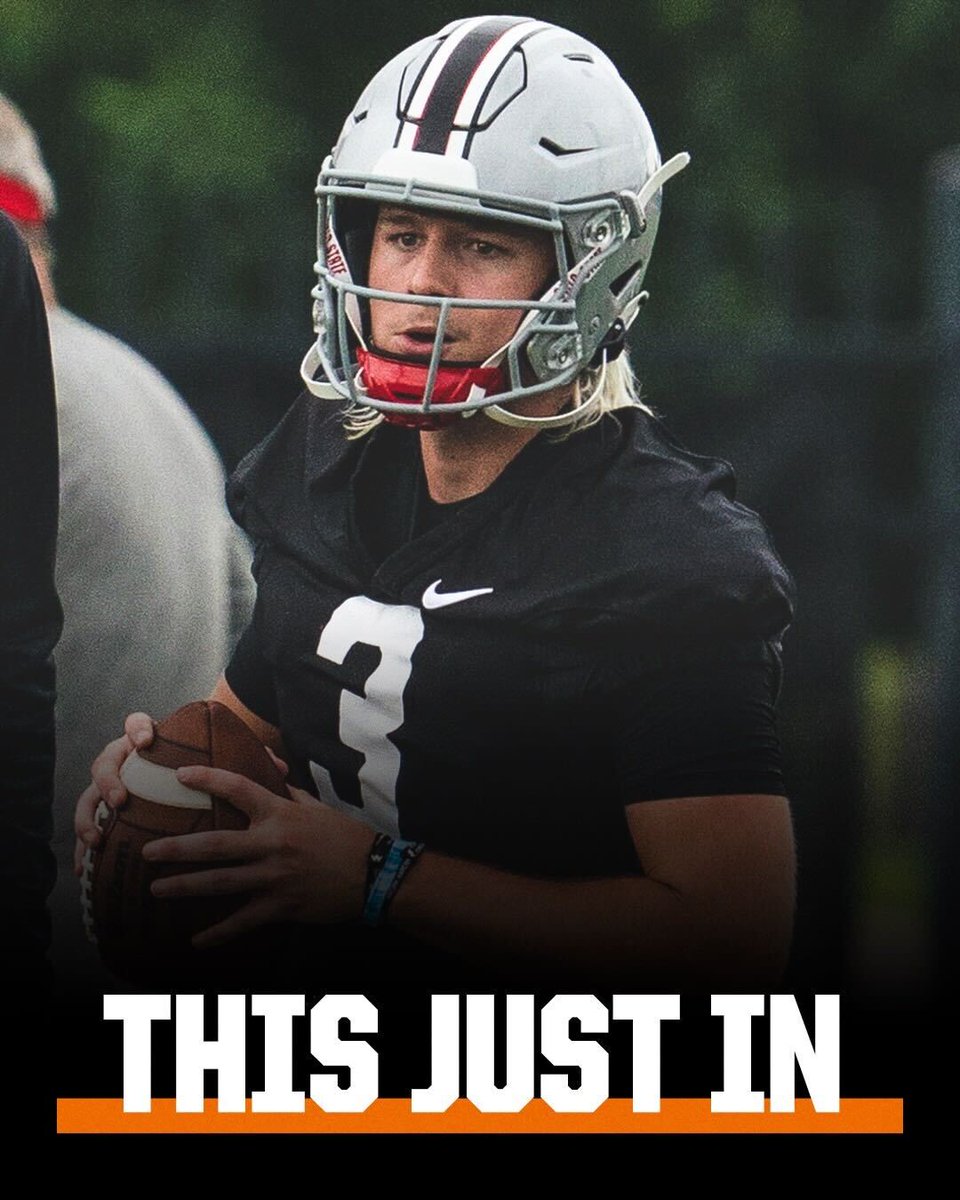 SportsCenter's tweet image. Ohio State QB Quinn Ewers announced that he is transferring to Texas.

He was the former ESPN No. 1 QB in the Class of '22 before reclassifying.