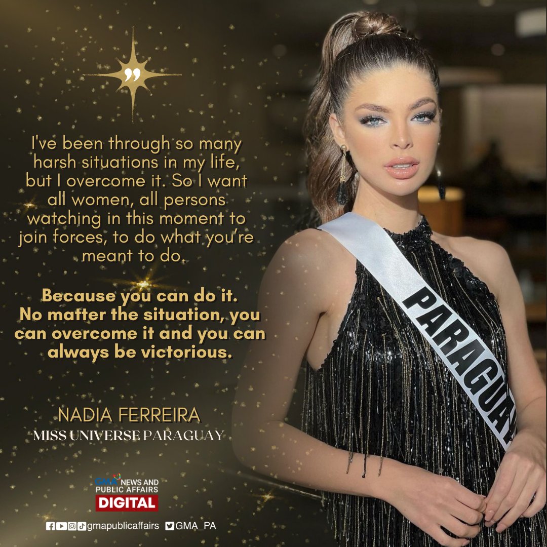 GMA_PA's tweet photo. LOOK: Final statements of the Top 3 of the #70thMissUniverse. https://t.co/4Ze5oJ5zZB
