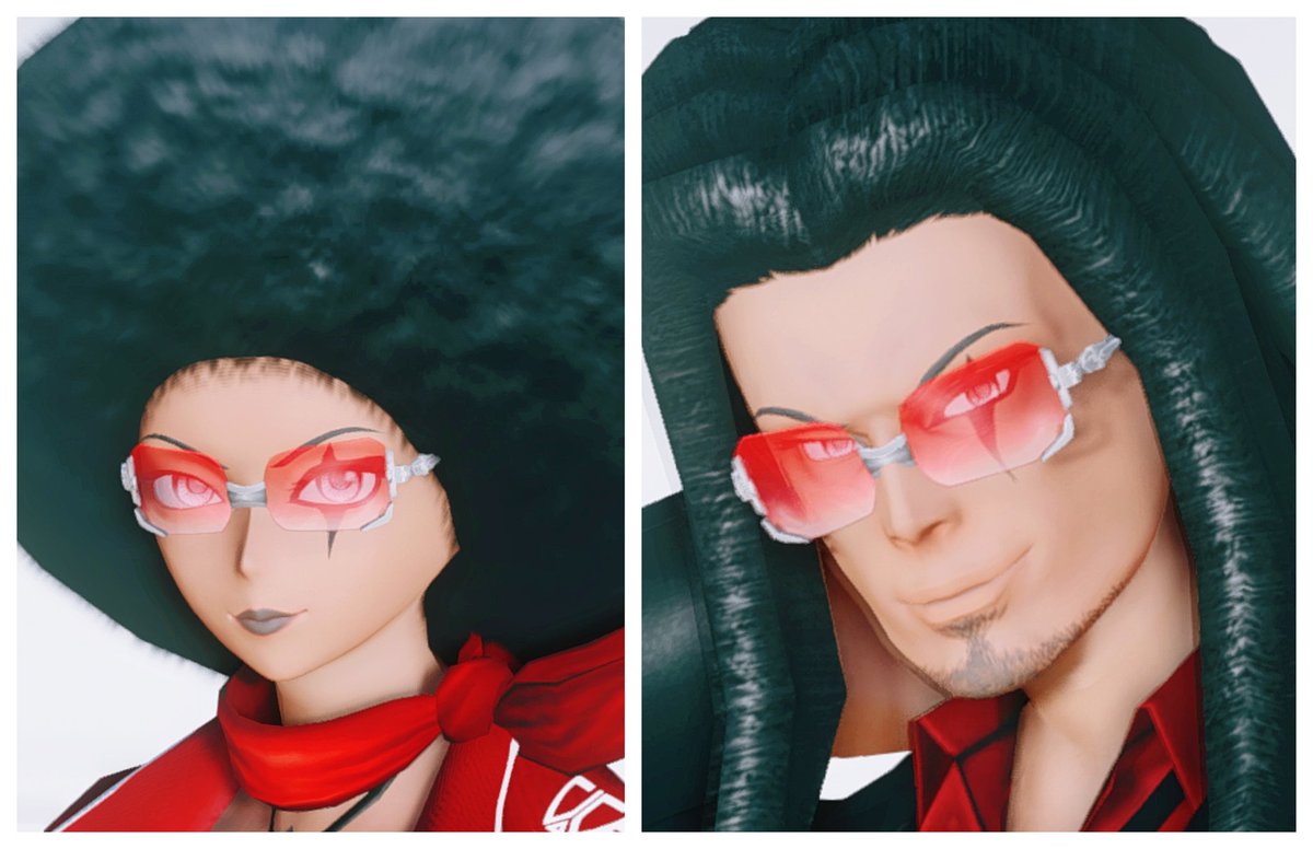 KaihaShip2's tweet photo. Trying out the robust challenge! Basically all I do is change my natural face into the robust face variant, using only makeup and accessories try to make your genderbent version look good without editing the face in anyway. 
#PSO2NGS_SS 
#robustchallenge https://t.co/LhU2GoRdcg