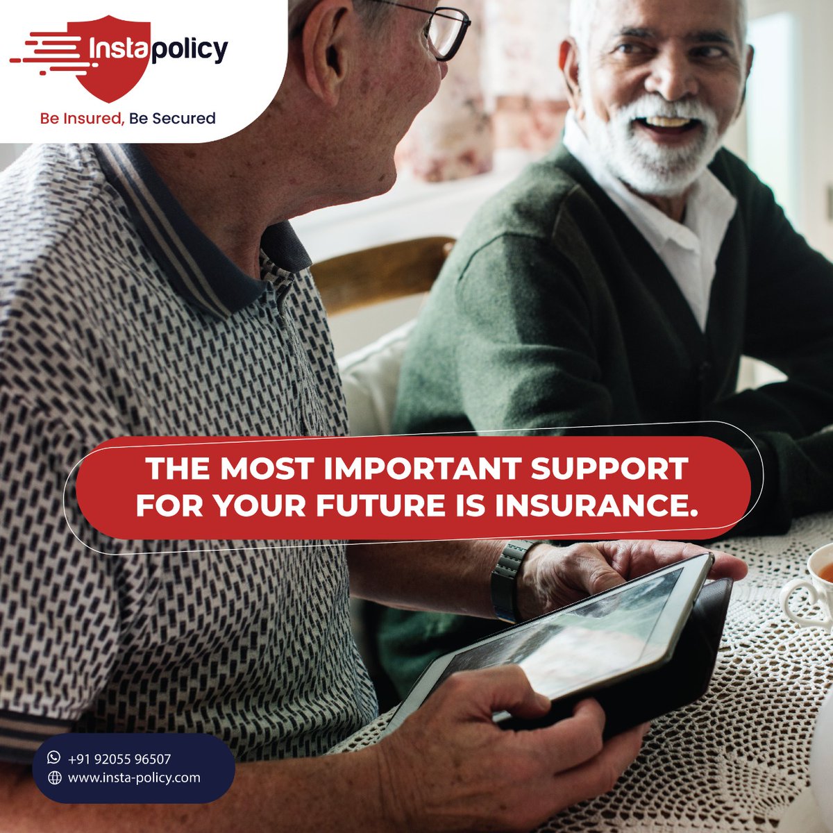 InstaPolicy's tweet photo. Be it today or 20 years later, you will need Insurance plans that benefit you in the long run. Just visit https://t.co/418ACGgIUm and find out what is the best option for you.
.
.
#insurance #insured #secure #security #possibilities #onlineinsurance #onlineinsurancepolicy https://t.co/MnnWNjAVzz