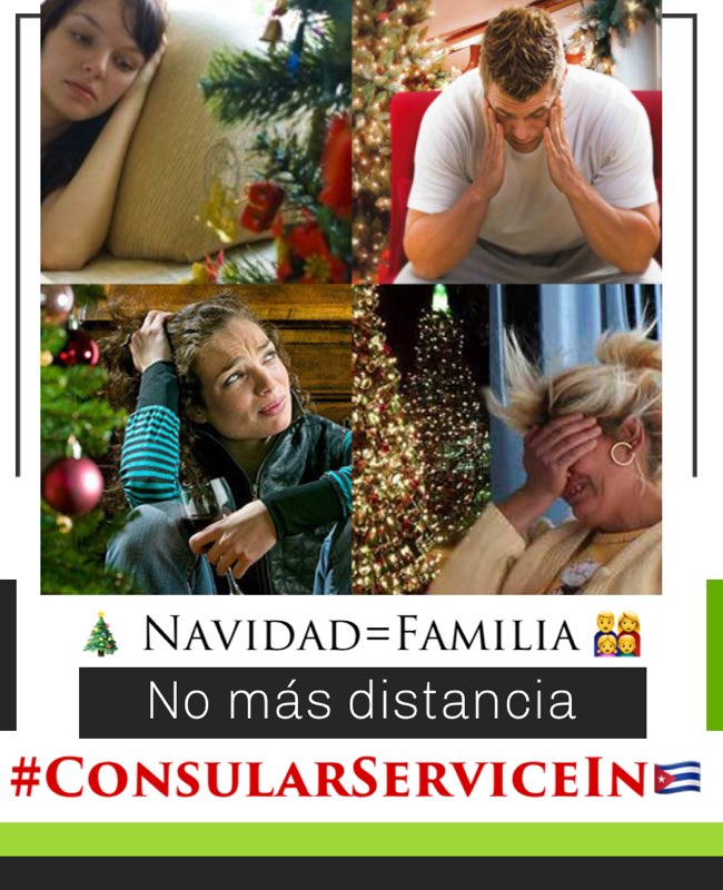 Penlope79050832's tweet photo. Christmas is a unique date in the year synonymous with peace, love and family. How many more must we spend away from our loved ones? #noMoreDistance #ConsularServiceInCuba
@JoeBiden
@POTUS https://t.co/6MydSMUWnP