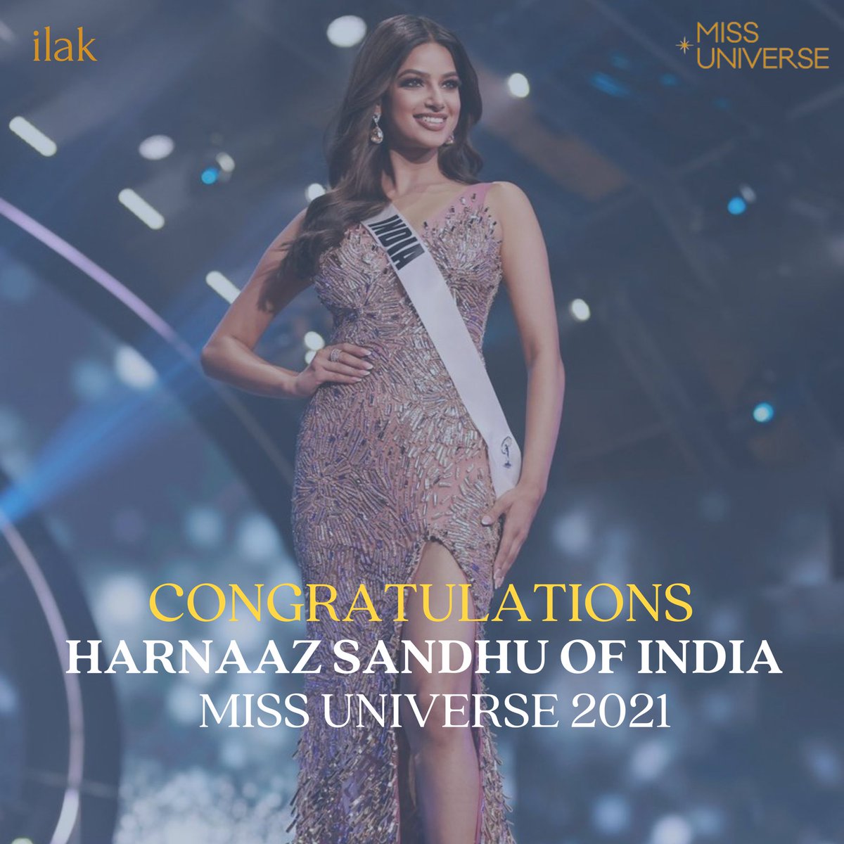 ilakbeautysalon's tweet photo. Make way to this year Miss Universe,India 💫
#70thMissUniverse
#missuniverse
#missuniverse2021
#ILAK https://t.co/4wYWiqcQ5H