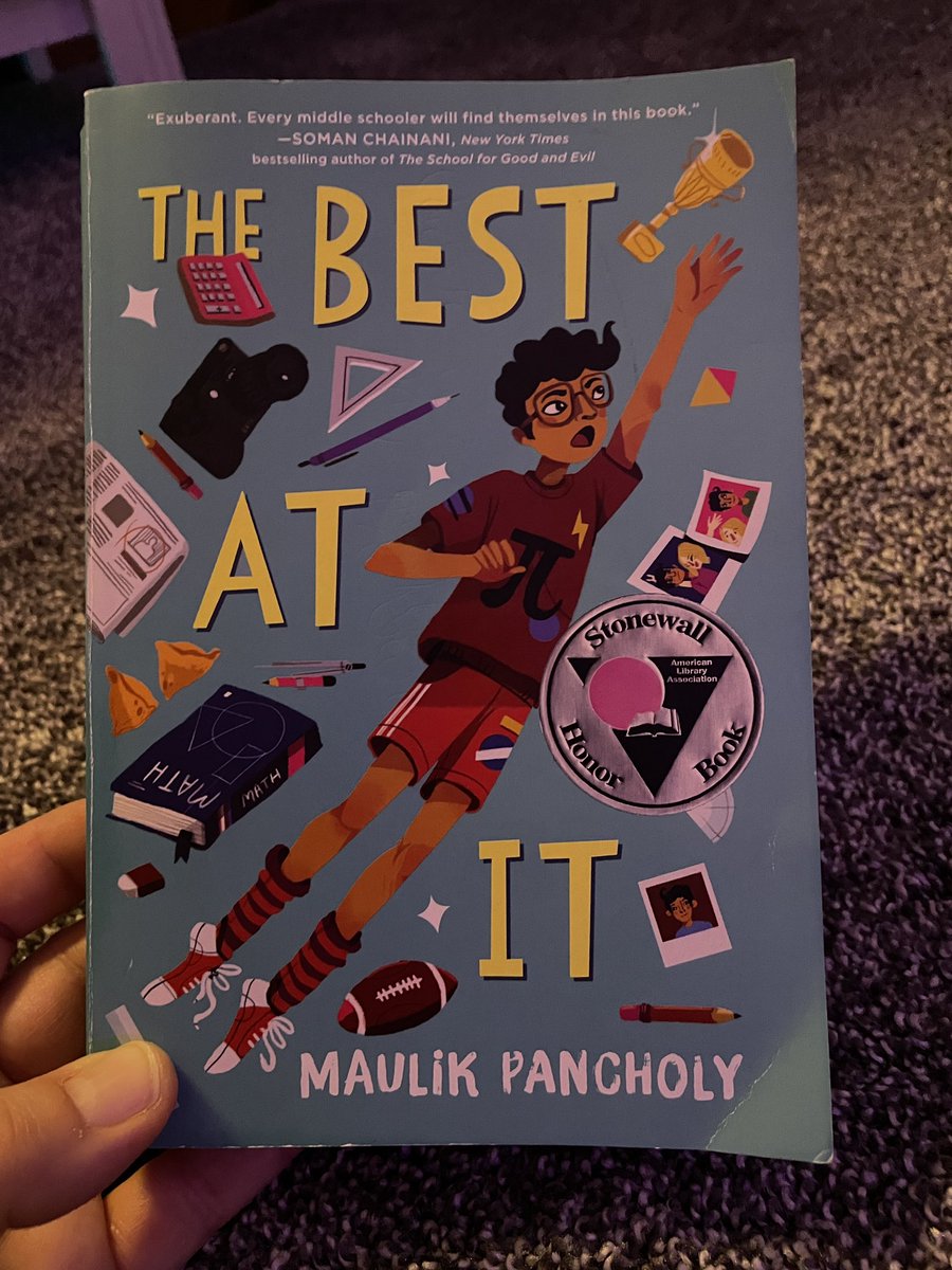 corinew77's tweet photo. My 10 year old and I just finished reading #thebestatit by @MaulikPancholy - We are SO EXCITED to hear there’s going to be a television show! #Inclusion #LGBTQIA #readtoyourkids #acceptance https://t.co/5YiWEyF237