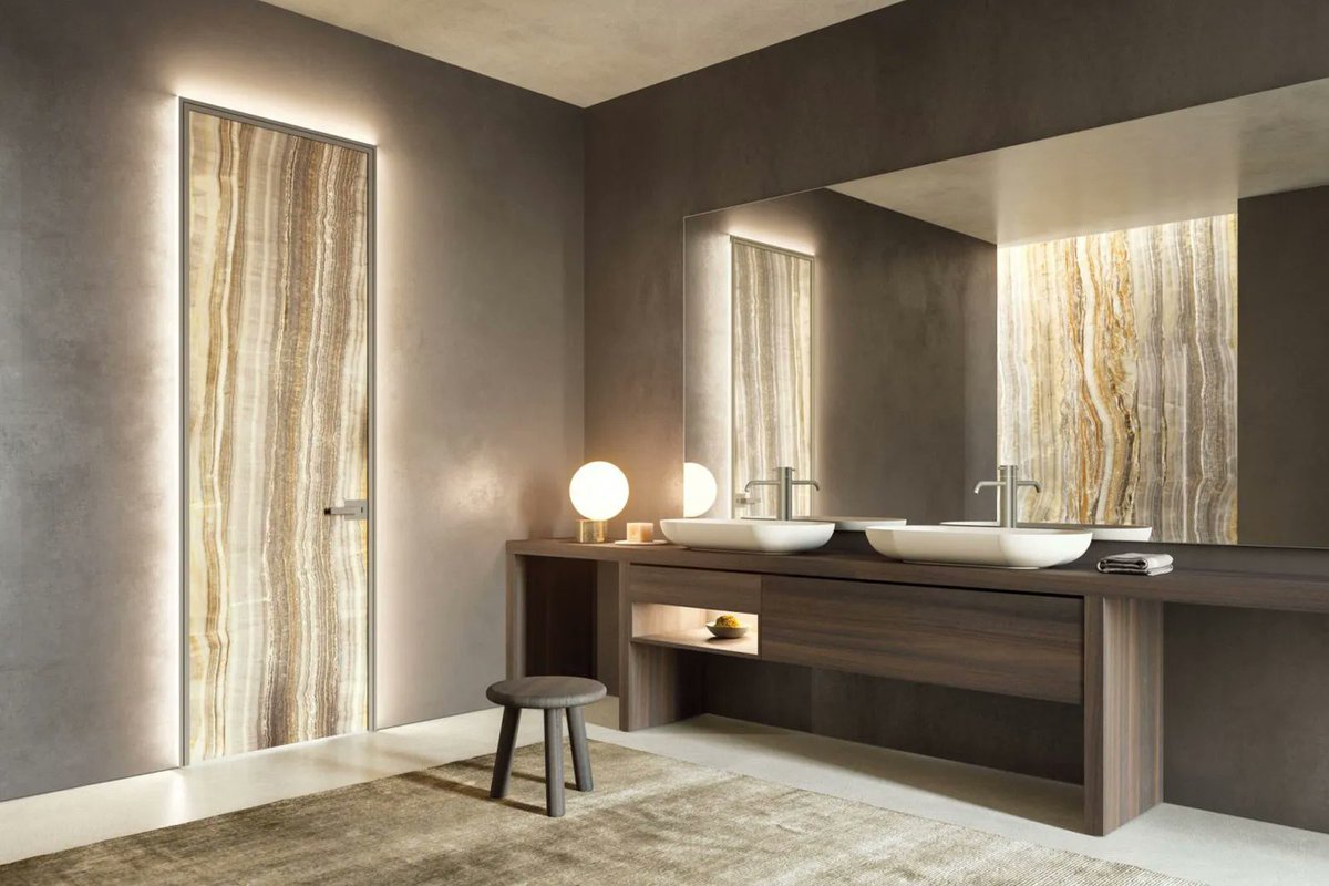 emptystudio's tweet image. Curated collections of interior &amp;amp; architectural doors by Emptystudio, a worldwide high-quality furnishings supplier. Backlit Onyx and aluminum doors.

buff.ly/3dwHQCb

#emptystudio #interiordesign #furnituredesign #madeinitaly #kitchenandbathroom #homedecor