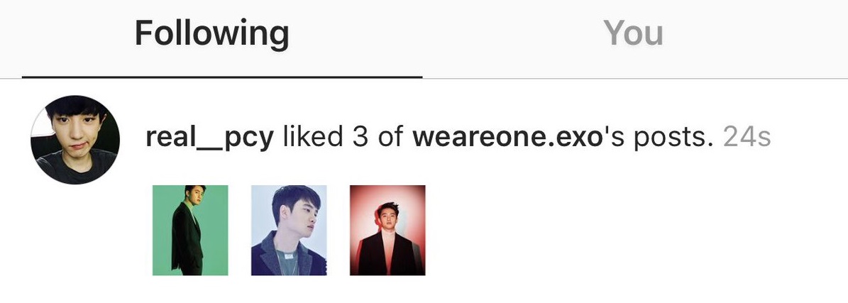 mostlychansoo's tweet photo. This is the exact reason why Kyungsoo won't give us an IG https://t.co/H2aXRv5K7V