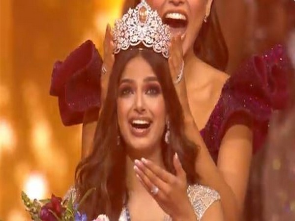 ani_digital's tweet photo. India's Harnaaz Sandhu crowned Miss Universe 2021

Read @ANI Story | https://t.co/PjP42LmzK7
#HarnaazSandhu #MissUniverse2021 https://t.co/4Y5e60v87L