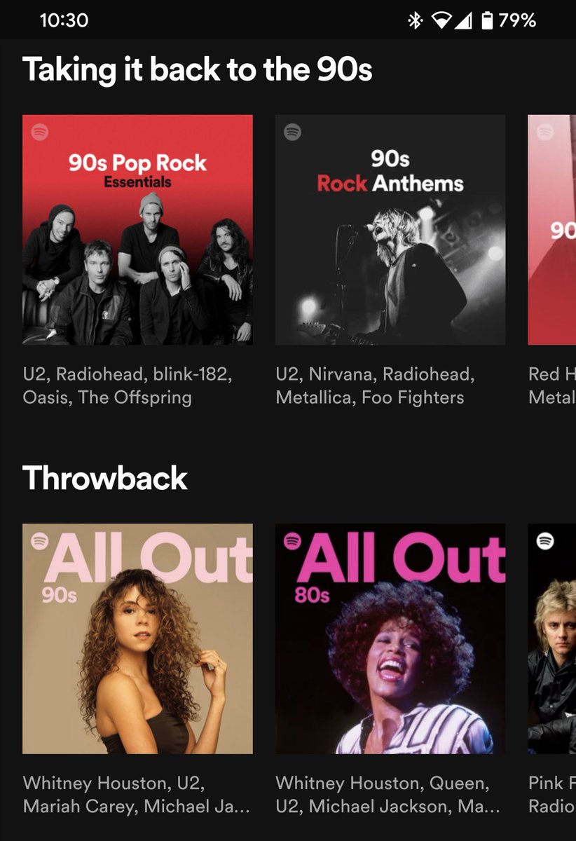 CurlyTopJester's tweet photo. Tfw you see this in Spotify and suddenly feel like an old dinosaur because you were born in the mid-80s 😅 https://t.co/B1c76B5J1n
