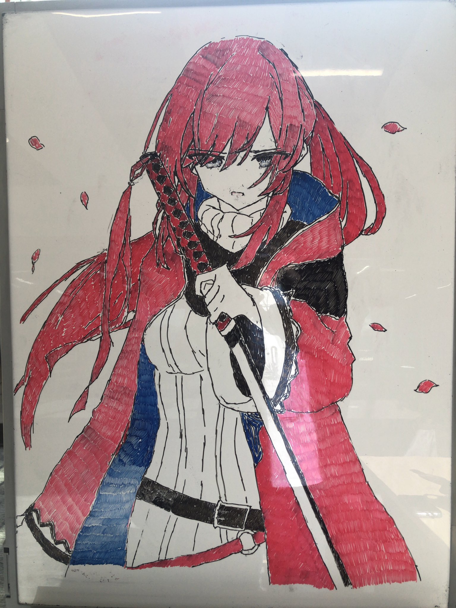 تويتر イワコウ على تويتر 今週のホワイトボードイラスト1作目 魔女の旅々13巻より リエラさん 刀を真っ直ぐ描くのが難しい あと 疲れてくると塗り方が雑になっちゃう でも個人的にお気に入りの一作です イラスト イラスト初心者 イラスト好きと繋がり