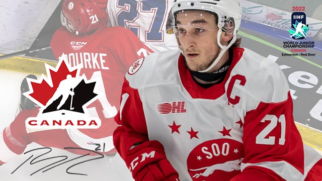 🚨It’s OFFICIAL that Hounds' Captain <a href="/rorourke8/">Ryan O'Rourke</a> will be representing Team Canada at the 2022 IIHF World Junior Championship in Edmonton/Red Deer!
Congrats Ry!

You have the Soo Greyhounds organization, #HoundPower fans and the community of <a href="/CitySSM/">Sault Ste. Marie</a>  behind you!