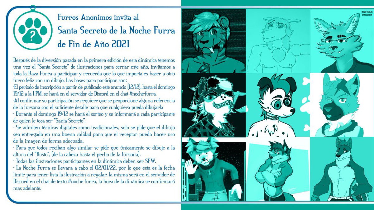 CONVOCATORIA SANTA SECRETO 2021 PARA TODA LA RAZA FURRA: