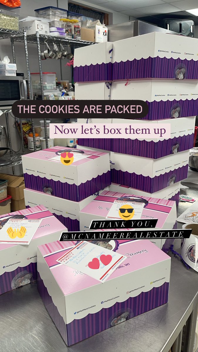 MeiMeisCookies's tweet photo. We ship!!! These are thank you packages but you can send them for any reason, even to yourself. We won’t judge! https://t.co/RJVYLL0gog