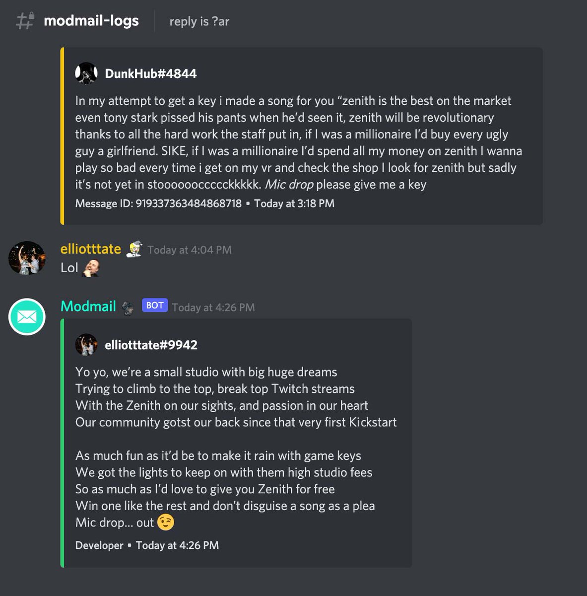 Zenith: Nexus tweet media