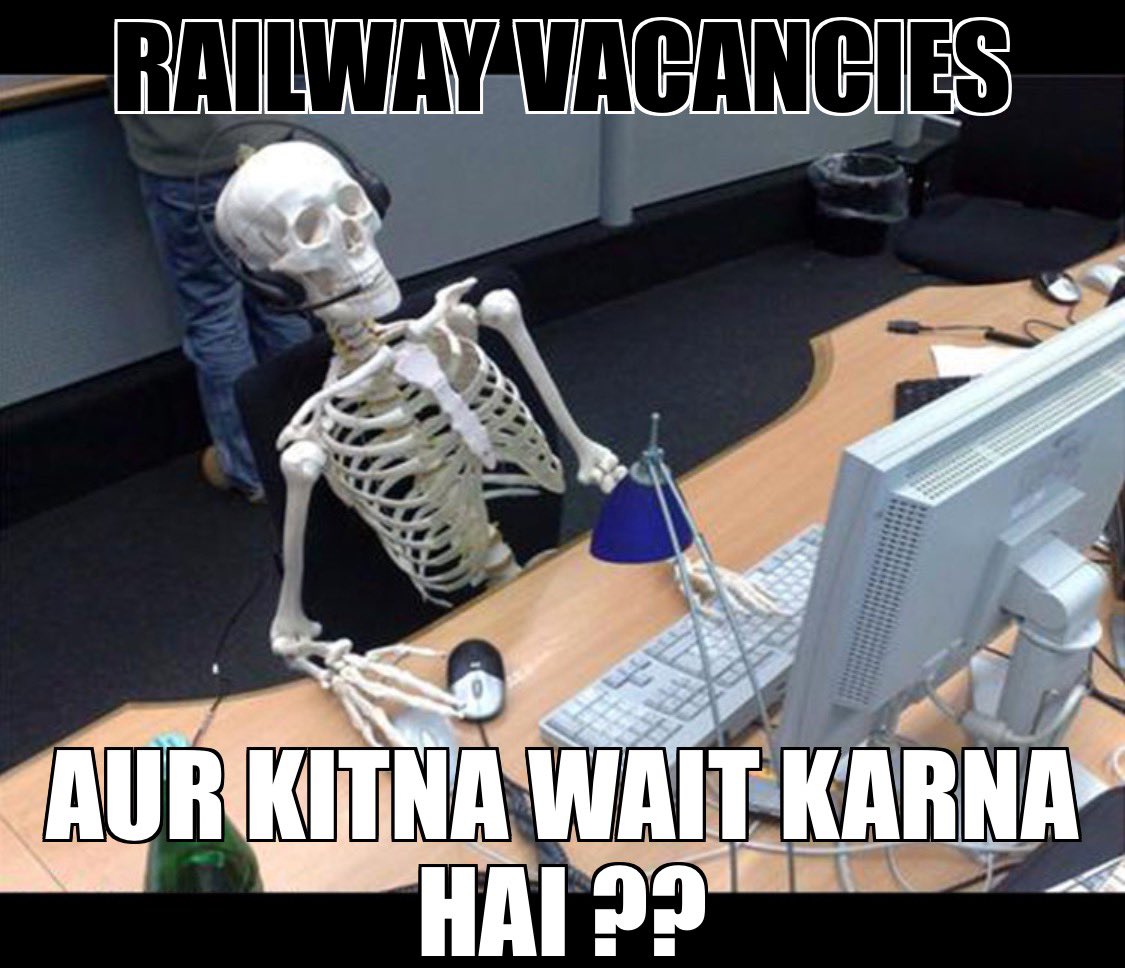 EnggCivil2's tweet photo. #Railway_SSE_IRMS_JEN_Vacancy 

India is having the youngest avg population but the energy of young engineers are neither being channelised nor utilised i.e. totally loss of skilled human resources!

@RailMinIndia must release engg vacancies!

@AshwiniVaishnaw @DarshanaJardosh https://t.co/YONzGTpbDA