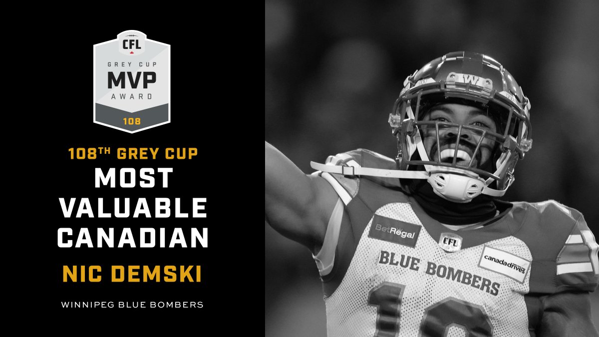 CFL's tweet photo. 🇨🇦 Winnipeg's-own 🇨🇦

#GreyCup https://t.co/S3MTWBpQt5