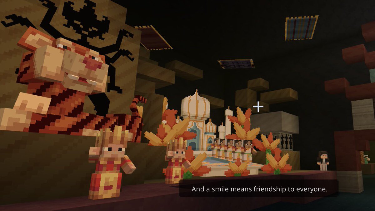 ve1198409174's tweet photo. アプデ来たのでディズニーいってきたーー
“It's a Small World”良かったー。見応えがありました!
最後に花火🎇🎆
#MinecraftDisney https://t.co/ssbdSI8KlI