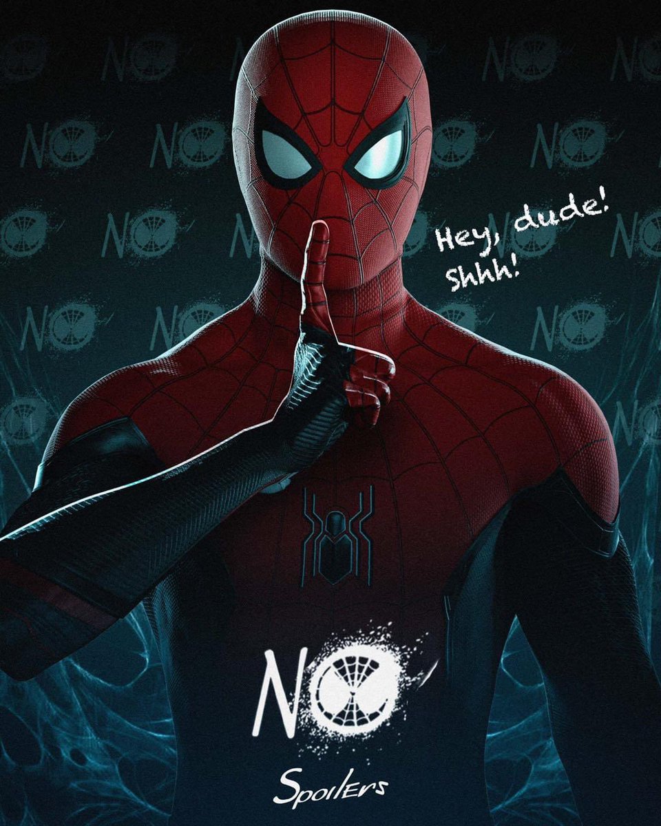 La Zona Fan se une a la campaña en contra de spoilers de #SpiderManNoWayHome , no verás ningún spoiler en nuestras redes sociales 🕷