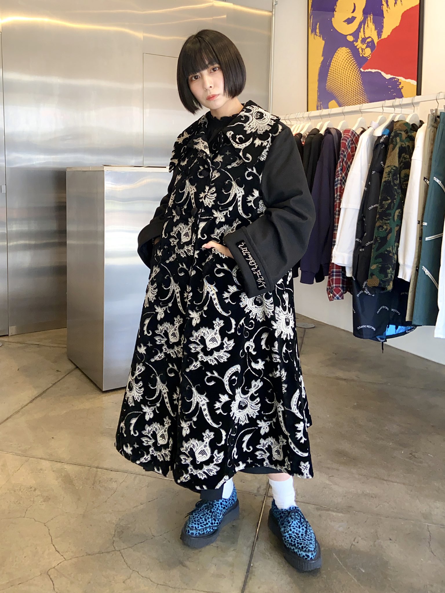 rurumu: 21AW pile JQ long CT ロングコート