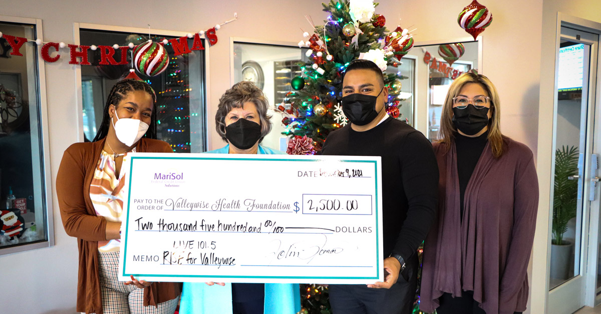 MariSol_FCU's tweet photo. Get ready for Giving. MariSol is proud to support Valleywise Health Foundation in the LIVE 101.5 RISE for Valleywise on Dec 13 & 14. Tune in Dec 13, 12 pm-1 pm, and listen to us live. We're matching donations. https://t.co/hQgmSKU1km
#RISEforValleywise #ValleywiseHealth https://t.co/ILhjm1epff