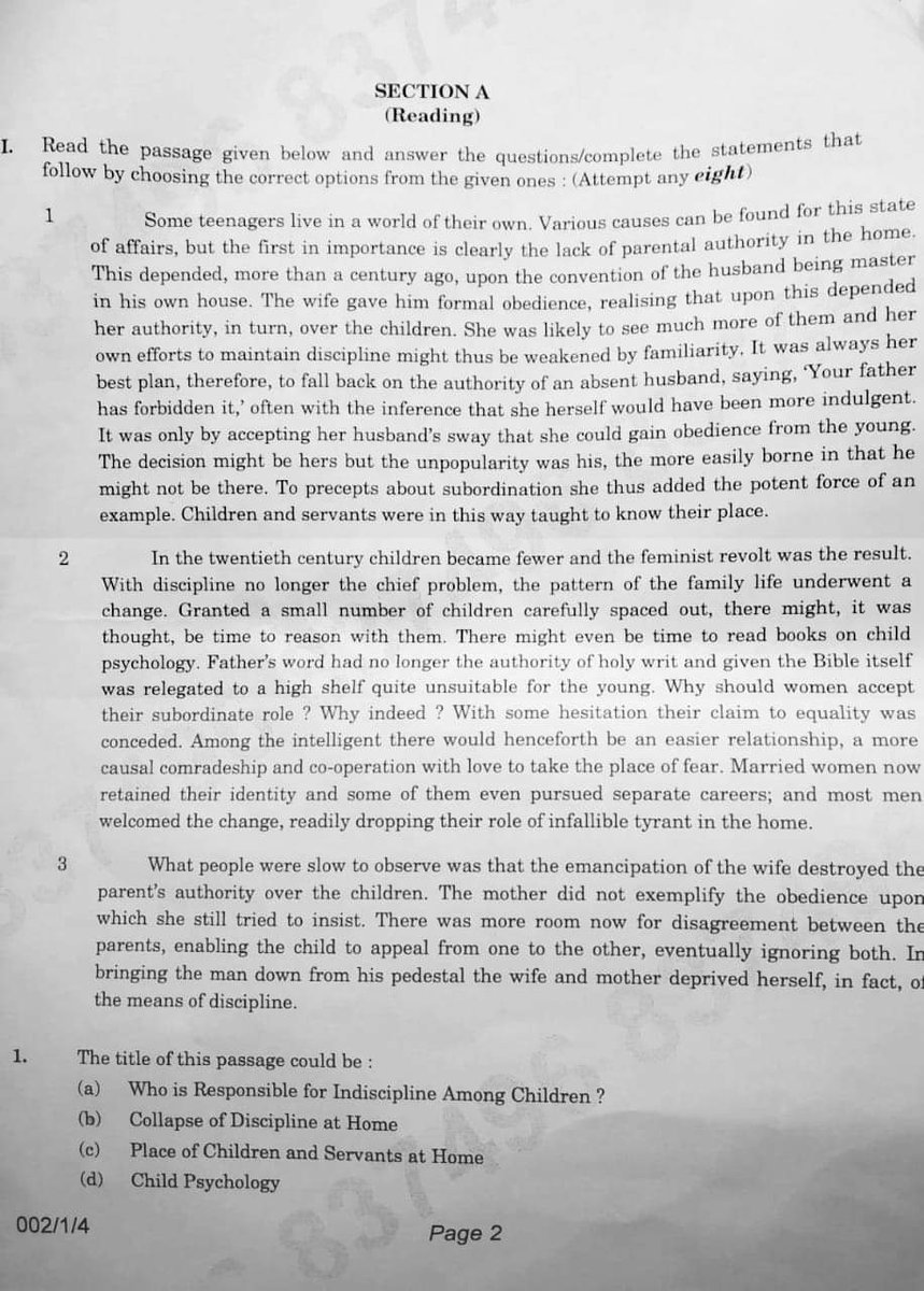 priyankagandhi's tweet photo. Unbelievable! Are we really teaching children this drivel?

Clearly the BJP Government endorses these retrograde views on women, why else would they feature in the CBSE curriculum? @cbseindia29 @narendramodi?? https://t.co/5NZyPUzWxz