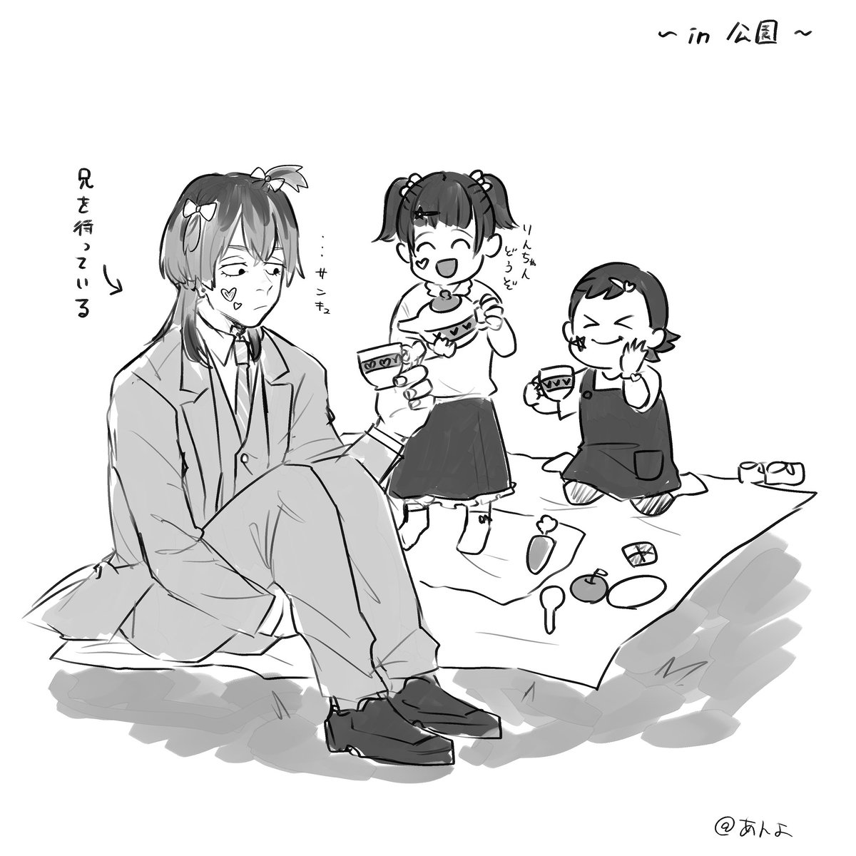遅めの昼ラクガキ 