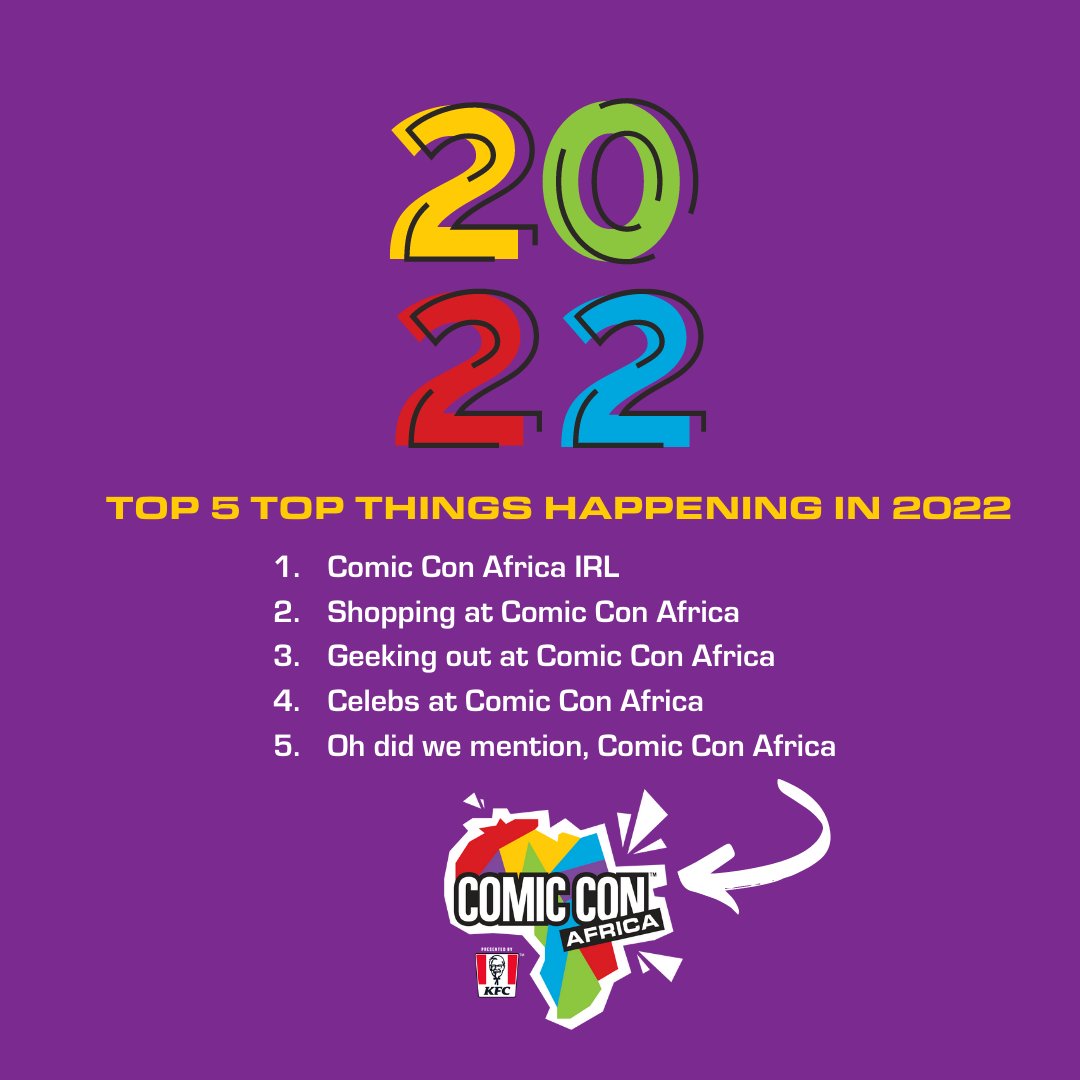 ComicConAfrica's tweet photo. What's hot in 2022!? 👀 🔥

#Trending22 #WhatsHot https://t.co/1NEbOsxVHL