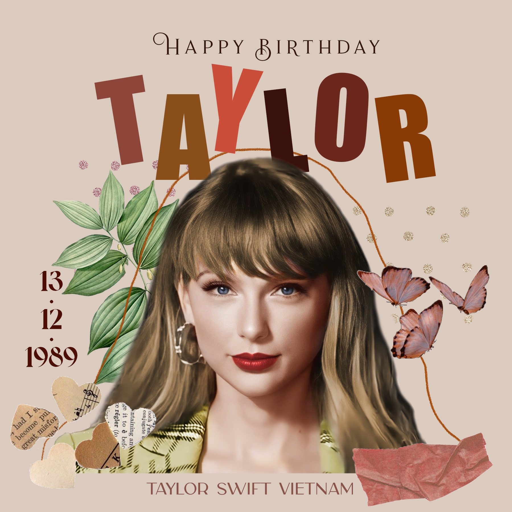 Happy Birthday to Taylor Swift.     