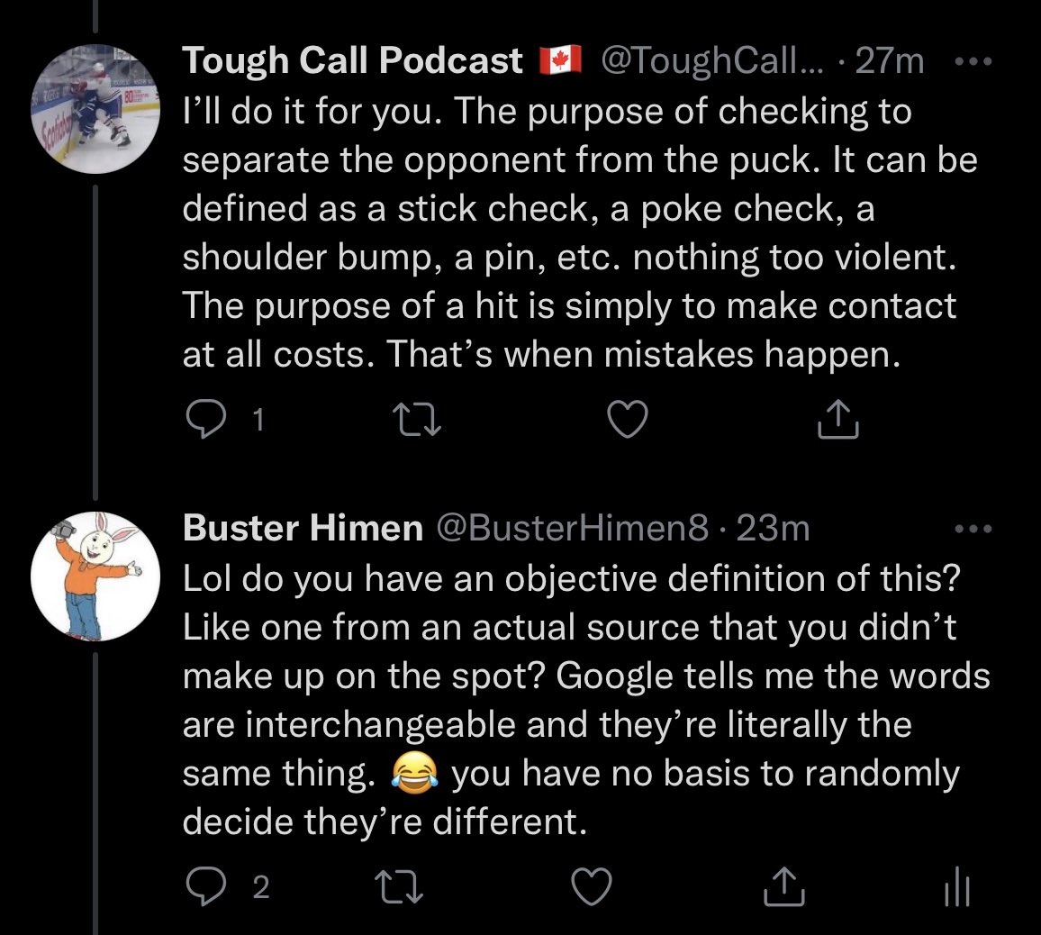 BusterHimen8's tweet photo. @ToughCallPod @racheldoerrie You mean this definition here? That you literally made up? https://t.co/g2d1eHF6dP