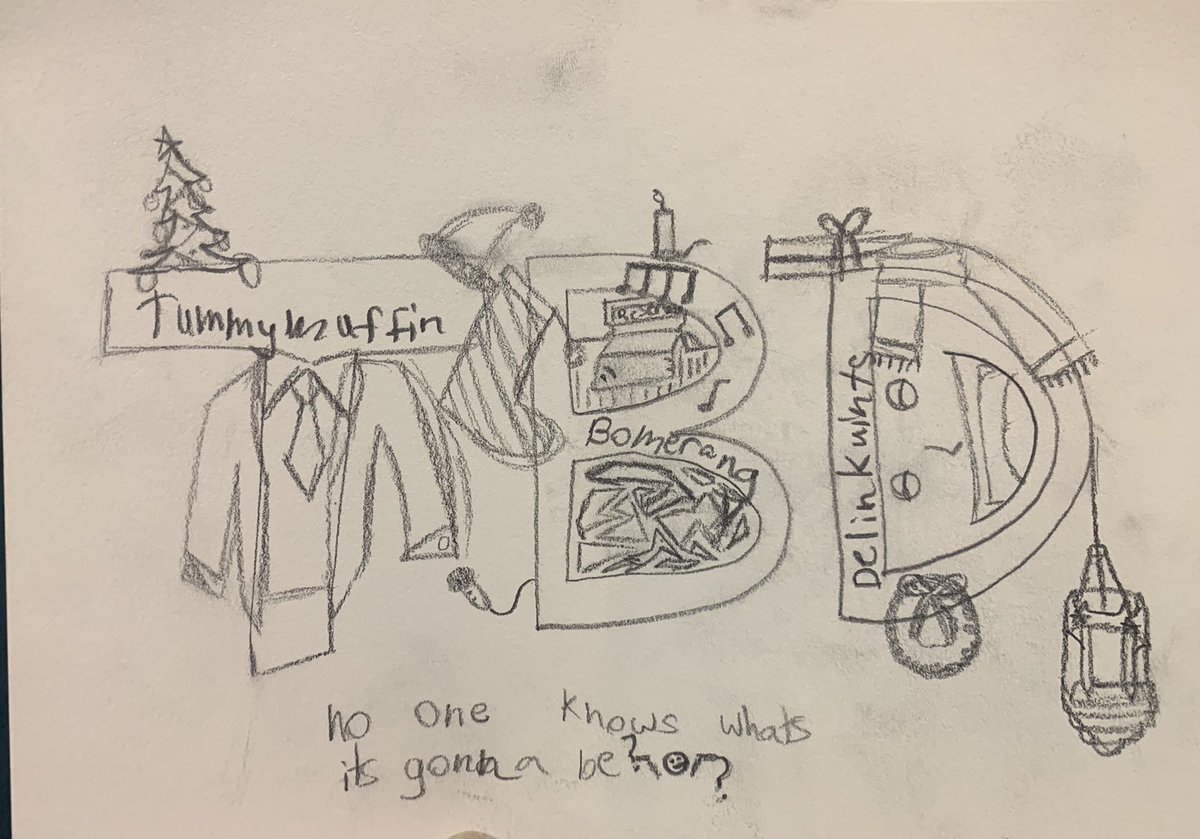 tbdaca's tweet image. Fan art and our TBD name for tonight’s performance with #LivoniaCommunityTheatre 🎤 🎶